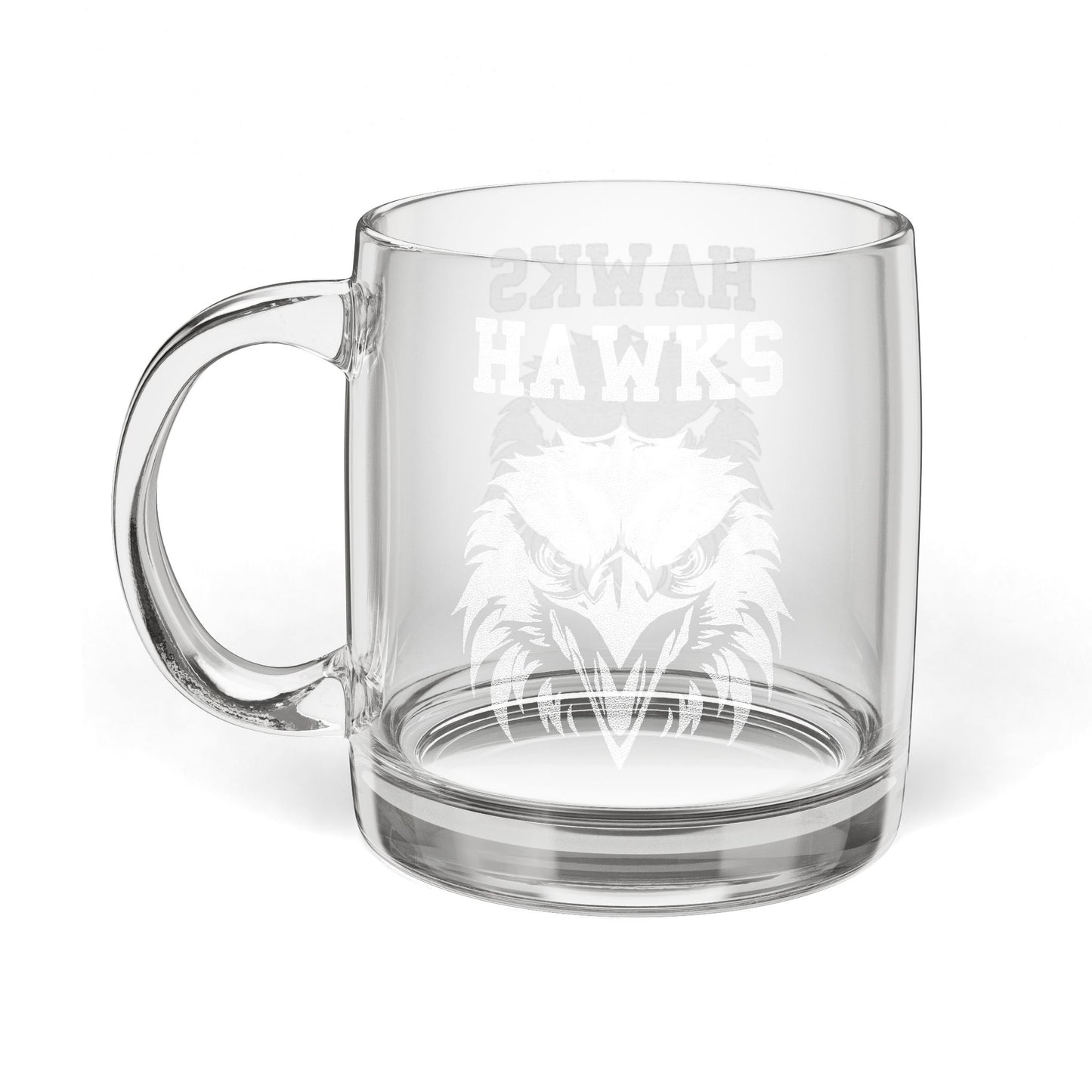 SHS Engraved Glass Coffee Mug