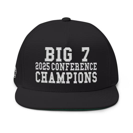 Big 7 2025 Conference Champions Embroidered Flat Bill Cap
