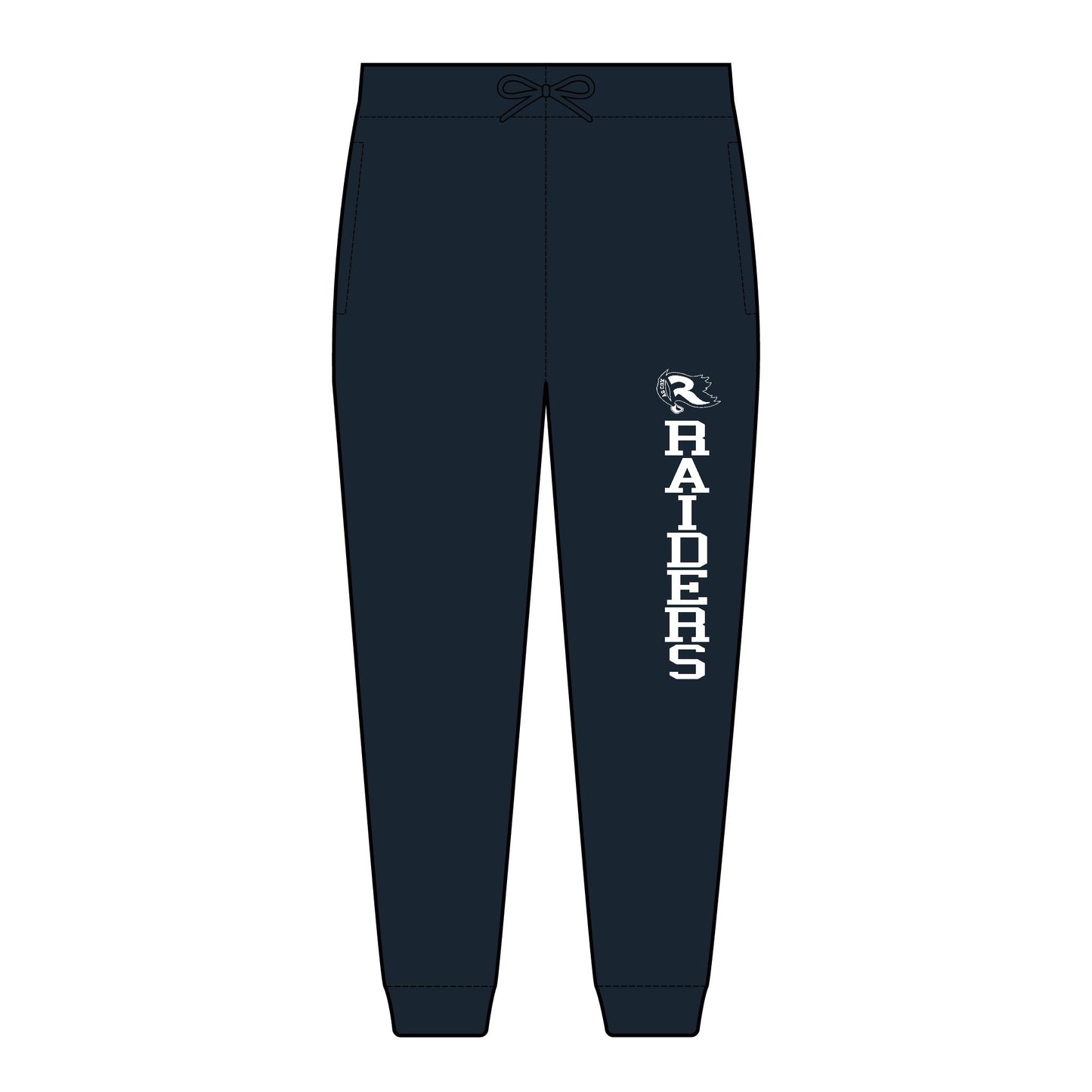 Raiders Embroidered Fleece Joggers