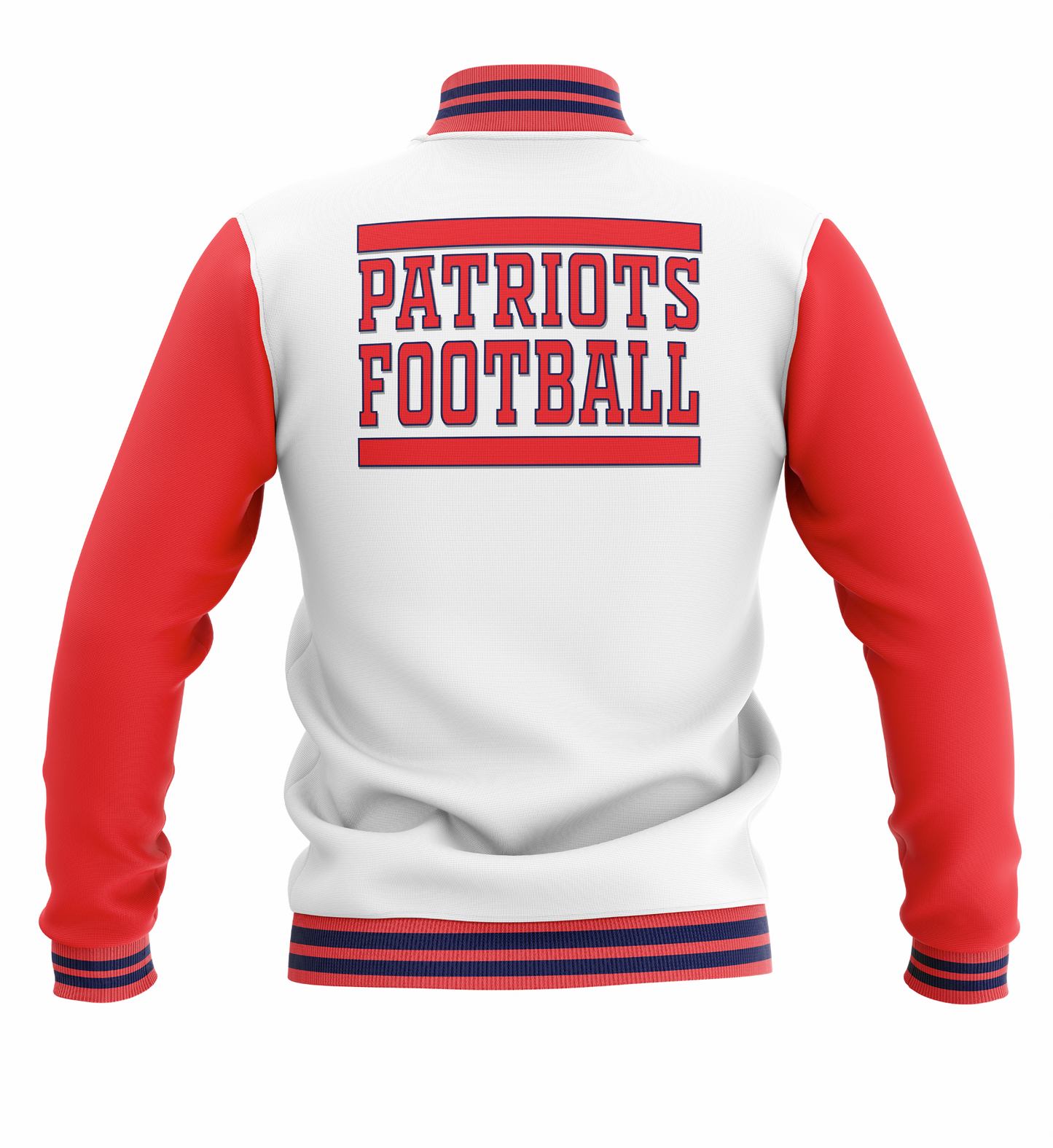 Varsity Jacket Satin Polyester Retro