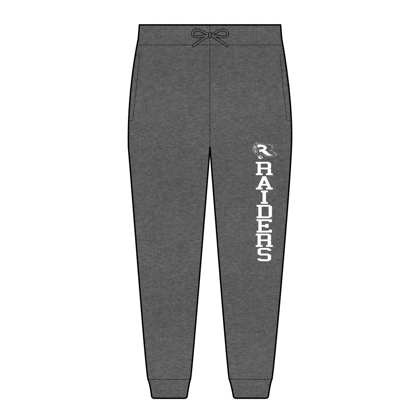 Raiders Embroidered Fleece Joggers