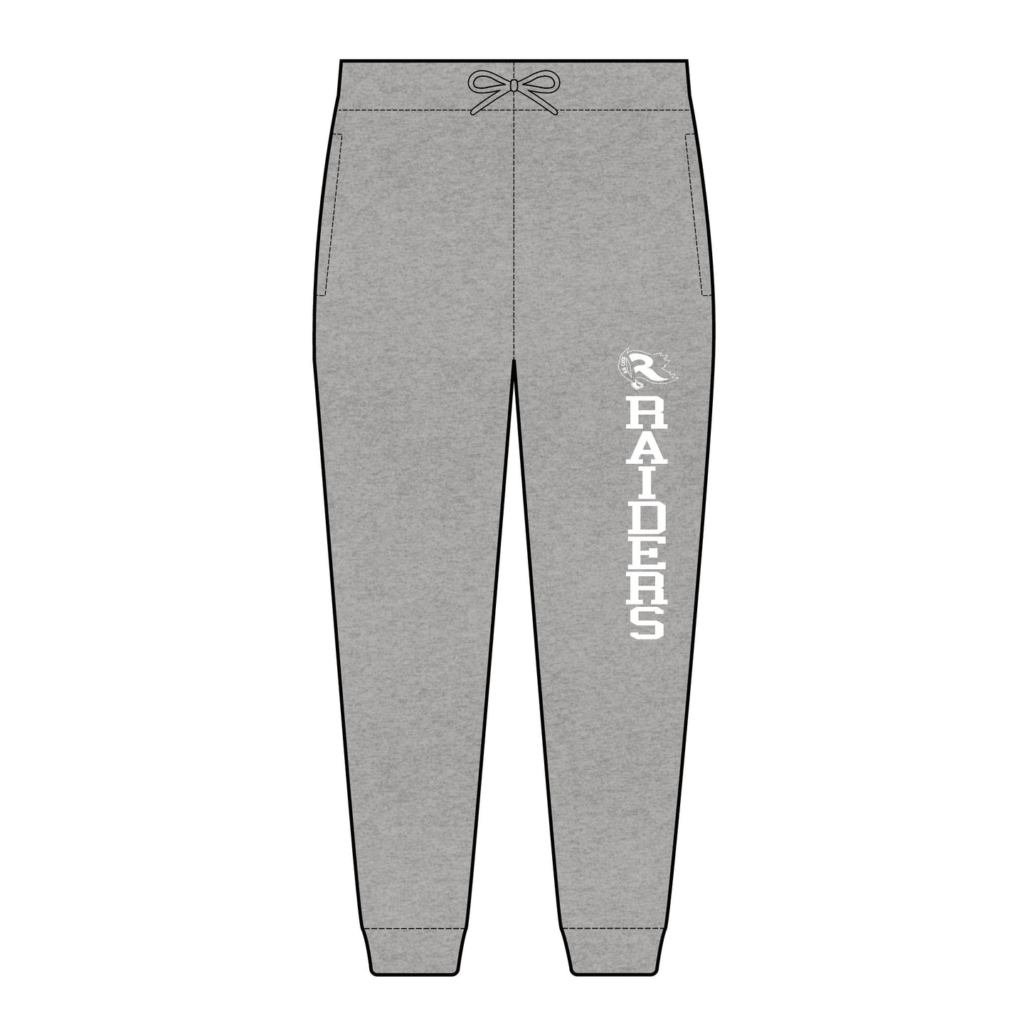 Raiders Embroidered Fleece Joggers