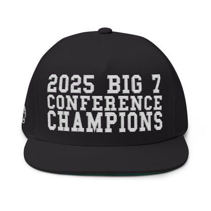 2025 Big 7 Conference Champions Flat Bill Cap (Embroidered)