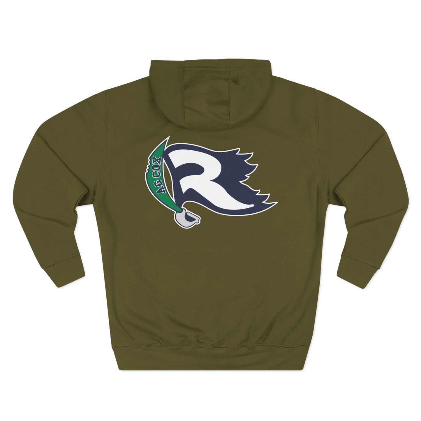 Wrestling Hoodie — A.G. Cox Raiders Team Fleece Pullover