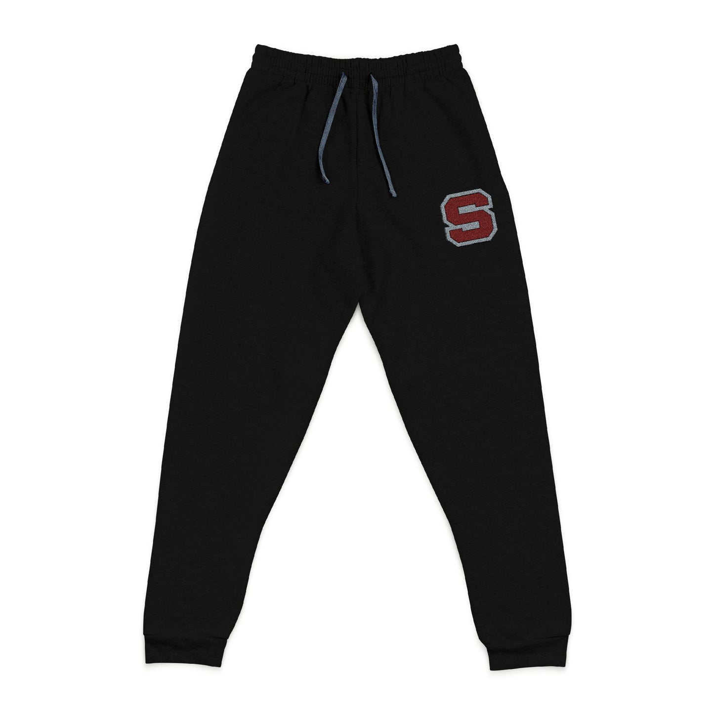 Embroidered 'S' Charcoal Joggers