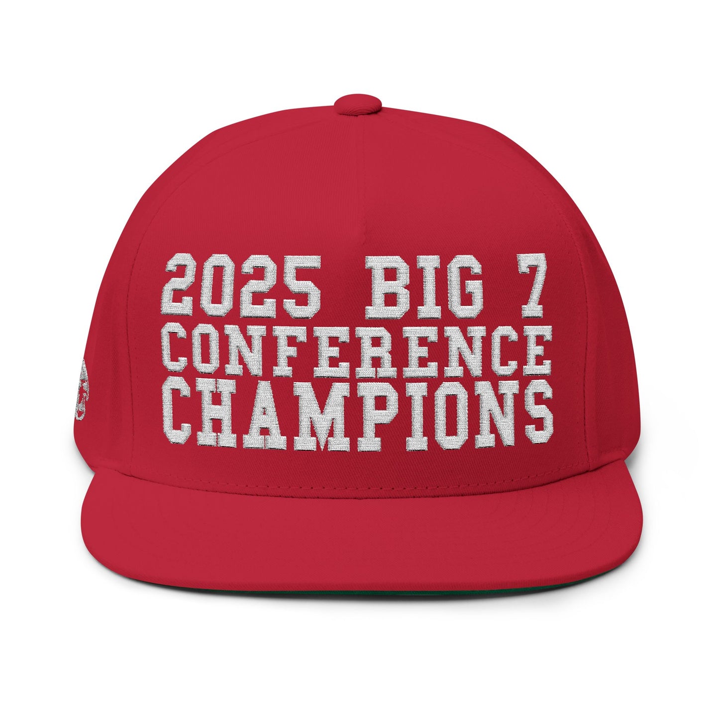 2025 Big 7 Conference Champions Flat Bill Cap (Embroidered)
