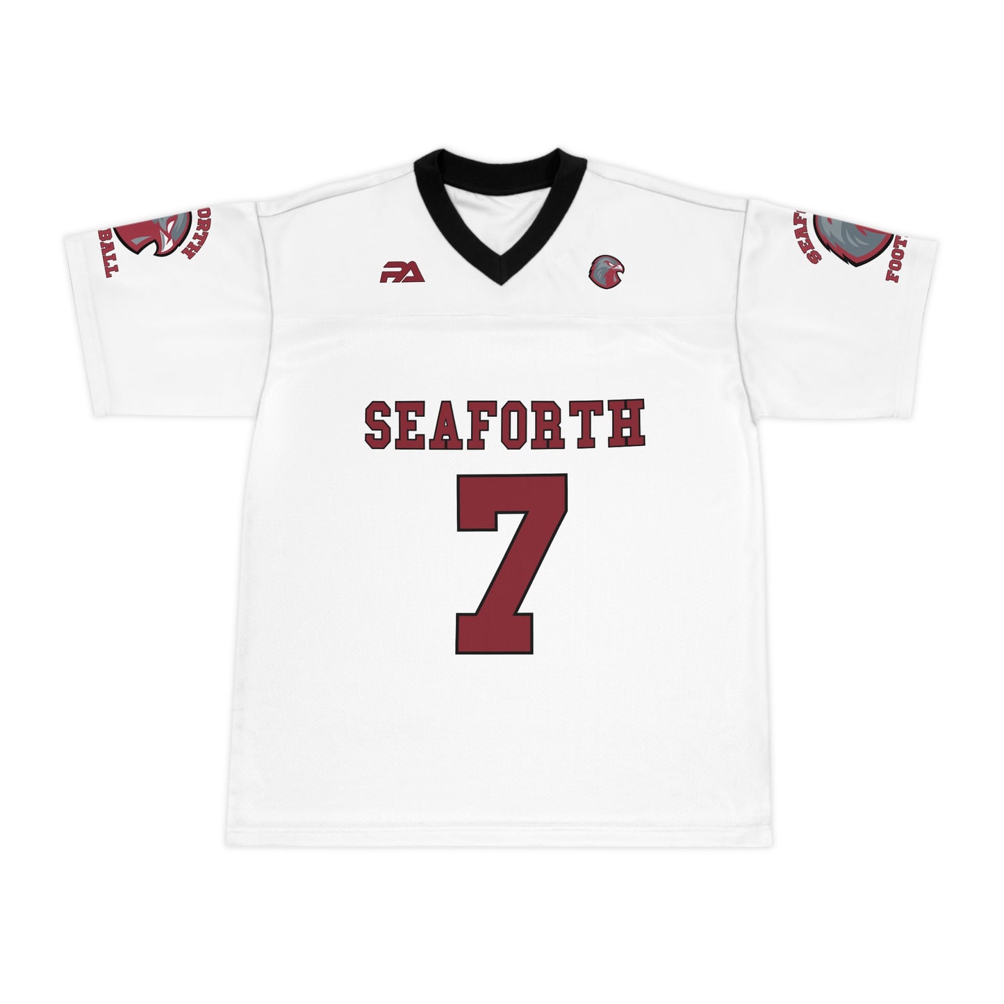 PARKER White SHS Fan Football Jersey - AOP -