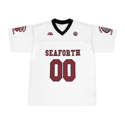 White SHS Fan Football Jersey - AOP -