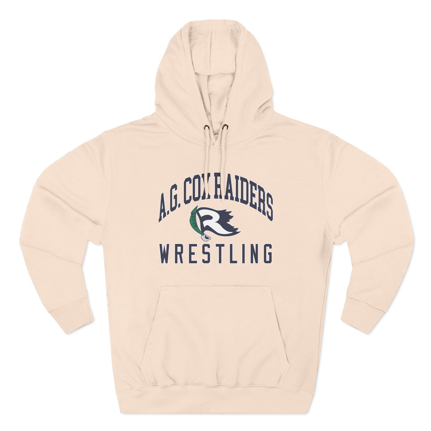 Wrestling Hoodie — A.G. Cox Raiders Team Fleece Pullover