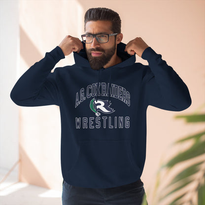 Wrestling Hoodie — A.G. Cox Raiders Team Fleece Pullover