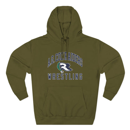 Wrestling Hoodie — A.G. Cox Raiders Team Fleece Pullover