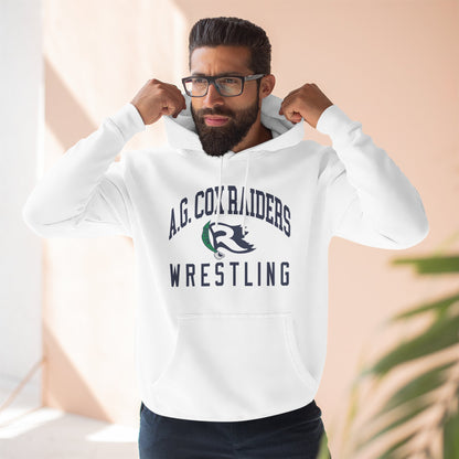 Wrestling Hoodie — A.G. Cox Raiders Team Fleece Pullover