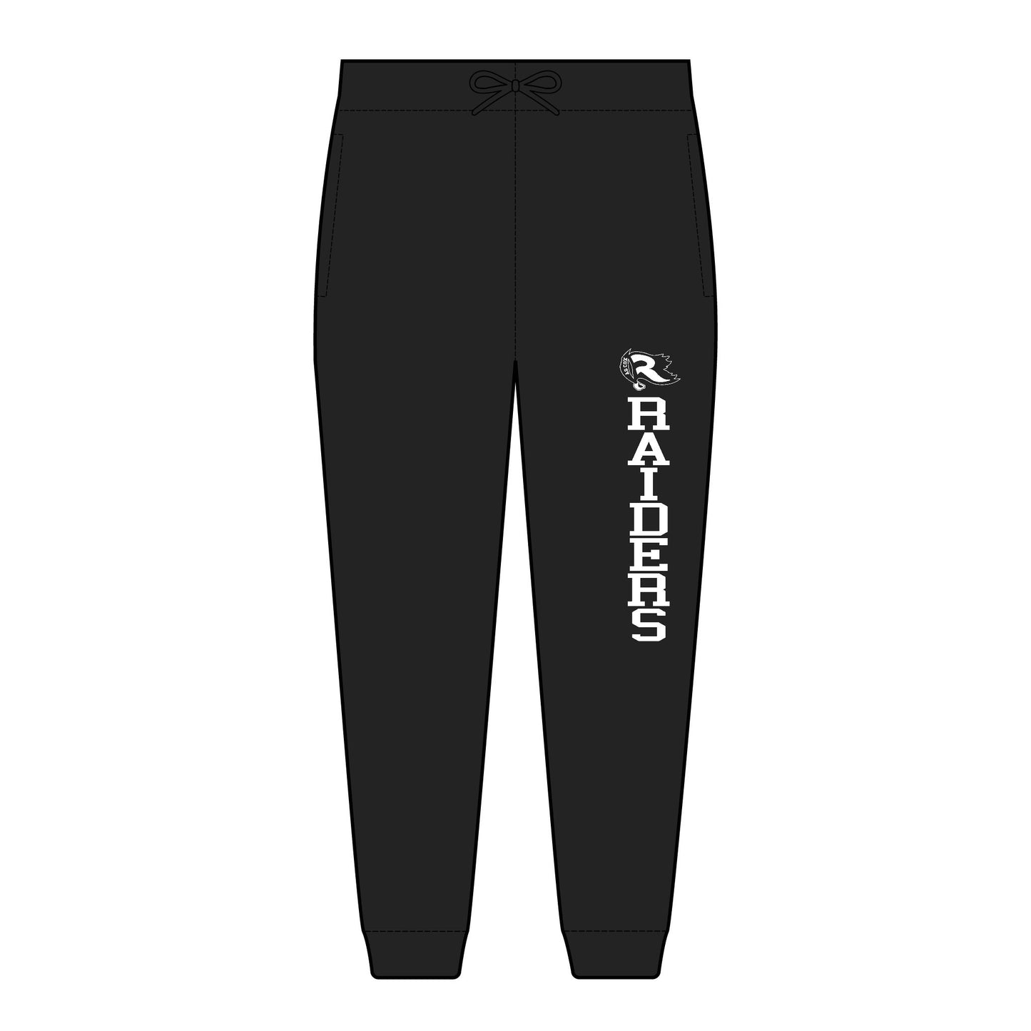 Raiders Embroidered Fleece Joggers