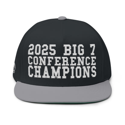 2025 Big 7 Conference Champions Flat Bill Cap (Embroidered)