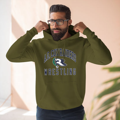 Wrestling Hoodie — A.G. Cox Raiders Team Fleece Pullover