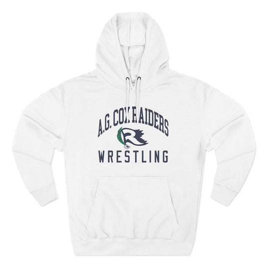 Wrestling Hoodie — A.G. Cox Raiders Team Fleece Pullover