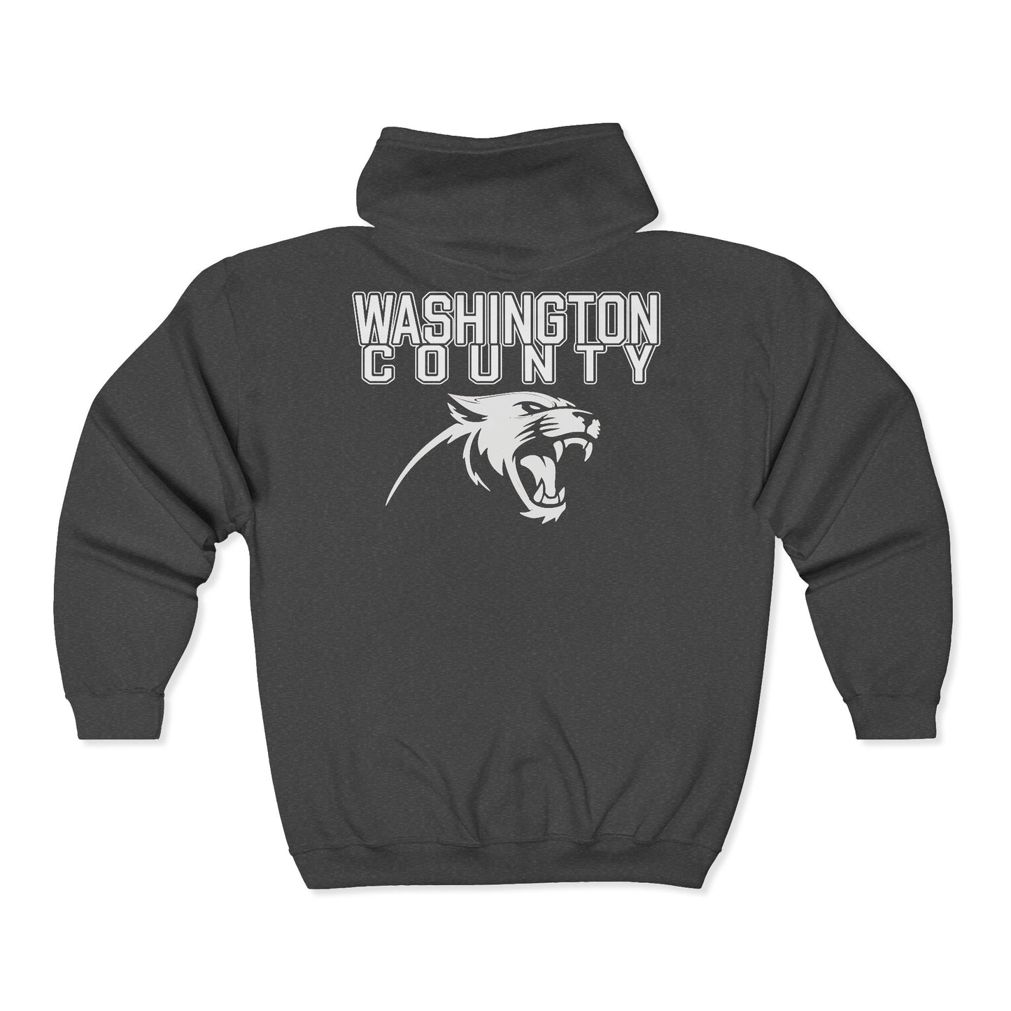 Washington County Panther Zip Hoodie