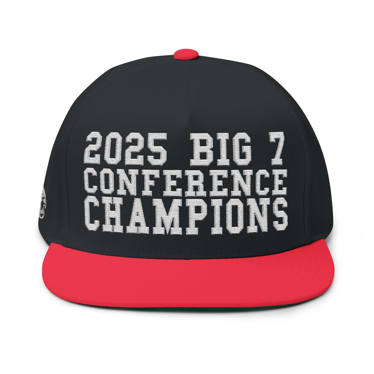 2025 Big 7 Conference Champions Flat Bill Cap (Embroidered)