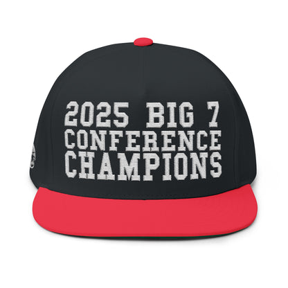 2025 Big 7 Conference Champions Flat Bill Cap (Embroidered)