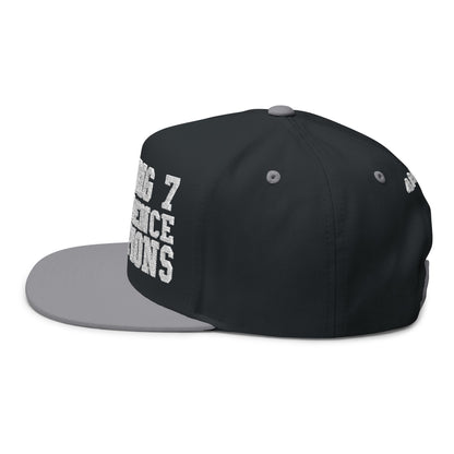 2025 Big 7 Conference Champions Flat Bill Cap (Embroidered)