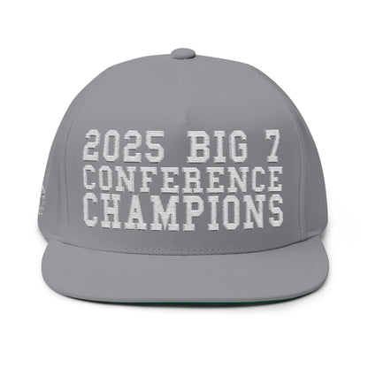 2025 Big 7 Conference Champions Flat Bill Cap (Embroidered)