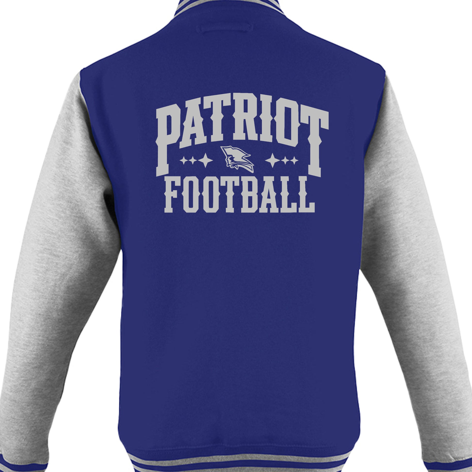 ROYL BL/ HTH GRY - BACK