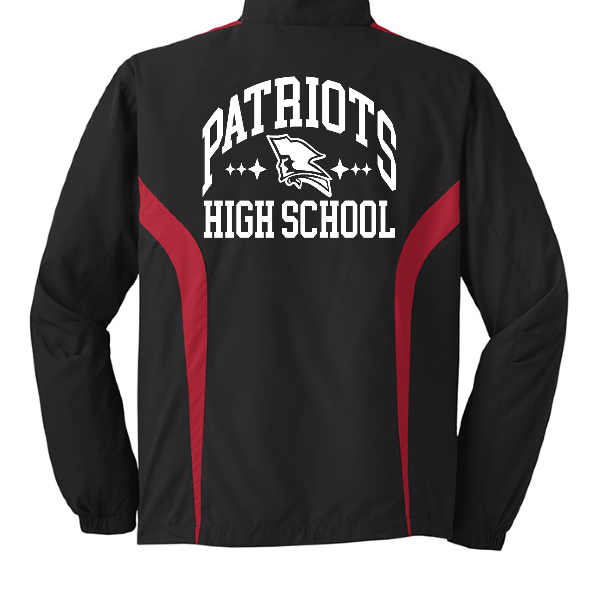 Black/True Red - BACK